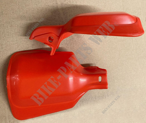 Handguard pair Flash Red R119 for Honda XR250 84 and 85, XR350 84, XR500 1984 - PARE MAIN R119 XR250/350/500R 84